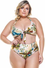 Sutiã Plus Size Costas Inteiras, Laço Frontal, Douro