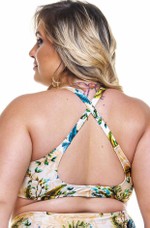 Sutiã Plus Size Costas Inteiras, Laço Frontal, Douro