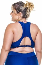 Sutiã Plus Size Nadador, Azul Marinho