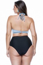 Sutiã Plus Size Drapeado, Arco, Bojo, Amarrado, Urano