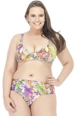 Calcinha Plus Size Franzida Nas Laterais Maravilha