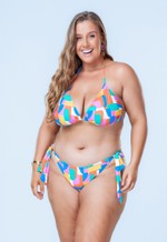 Calcinha Plus Size Com Amarração Lateral, Brasilidade