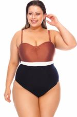 Maiô Plus Size Tomara Que Caia Com Bojo, Alça Removível, Cobre