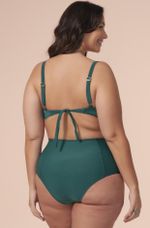 Sutiã Plus Size Drapeado, Bojo, Arco, Alças Reguláveis, Hortelã