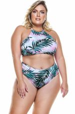 Calcinha Plus Size Franzida Nas Laterais Romance