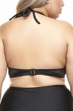 Sutiã Plus Size Bojo, Arco, Preto E Listrado Fino Preto E Branco