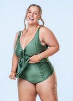 Blusa Tankini Plus Size, Croco