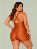 Maiô Plus Size Macaquinho Entardecer