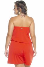 Macaquinho Plus Size Com Bolso, Tomara Que Caia, Guaraná