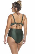 Calcinha Alta Plus Size Croco