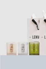 Kit 3 Velas LENVIE