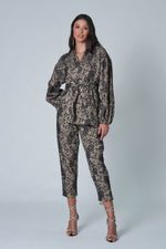 Calça Moletom Rendado Adô