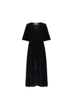 Vestido Midi Cach Couer Abbie Seda