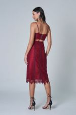 Vestido Midi Renda Abbie