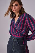 Blusa Coach Coeur Aura Listrado