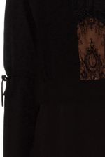 Vestido Midi Decote Profundo Adelia Crepe