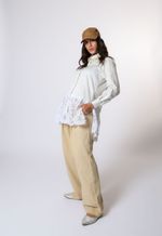 Camisa Manga Longa com Renda Monte Carlo