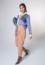 Camisa Bleu Rayé