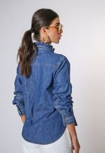 Camisa Jeans Bleu Nuit