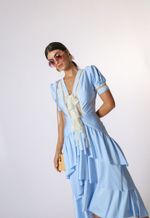 Vestido Midi Côte dAzur