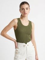 Blusa Regata Cavada de Fio Rayon