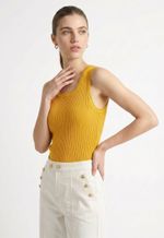 Blusa Regata Cavada de Fio Rayon