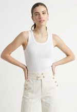 Blusa Regata Cavada de Fio Rayon 