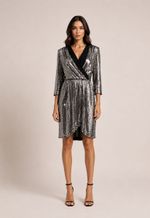Vestido Peillet prata