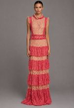 Vestido Tule Franzido