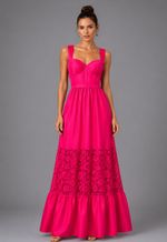 Vestido Longo Carla Tafetá
