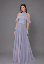Vestido Tule e Renda