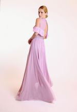 Vestido Tule e Renda