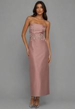 Vestido Longo Tomara que Caia Tafetá Samantha