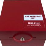 Box and Block Test Accsim - Vermelho