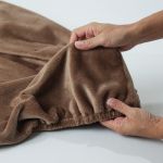Manta Plush com elástico para cama pet Absolute tamanho M