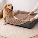Manta Plush com elástico para cama pet Dog Summer tamanho GG