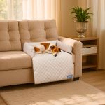 Cama para cachorro impermeável ACONCHEGO tamanho M