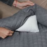 Cama para cachorro impermeável ACONCHEGO tamanho M