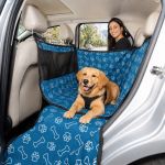 Capa pet impermeável para carro PLUS PREMIUM 75cm + guia para cinto