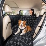 Capa pet impermeável para carro PLUS PREMIUM 75cm + guia para cinto