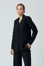 CONJUNTO AURORA - Preto (Calça e Blazer)