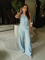 CALÇA CLOE - Azul bebê