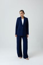 CONJUNTO AURORA - Azul marinho (Blazer e Calça)