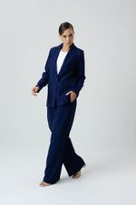 CONJUNTO AURORA - Azul marinho (Blazer e Calça)