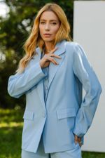BLAZER CLOE - Azul bebê