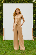 CALÇA AURORA - Bege Camel