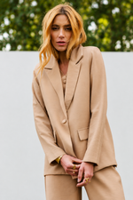 BLAZER AURORA - Bege  Camel