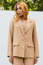 BLAZER AURORA - Bege  Camel