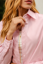 CAMISA MARINA - Rosa bebê
