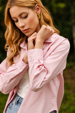 CAMISA MARINA - Rosa bebê